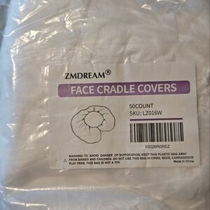 50 count Face Disposable  Cradle covers